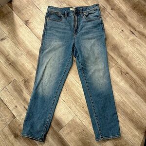 Like New Madewelll Jeans Stovepipe Size 29